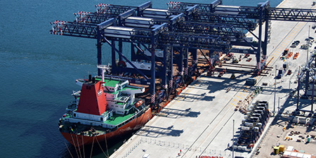 Crane Rail systems for Rail systems for Ports & Harbours